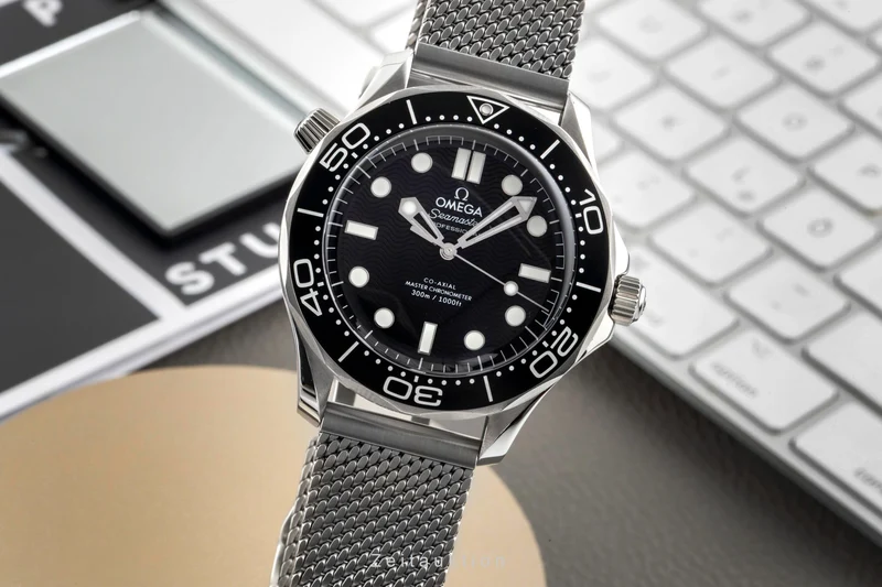 Omega Seamaster steel automatic men's watch 210.30.42.20.01.010 LP: 7100EUR [2604361]
