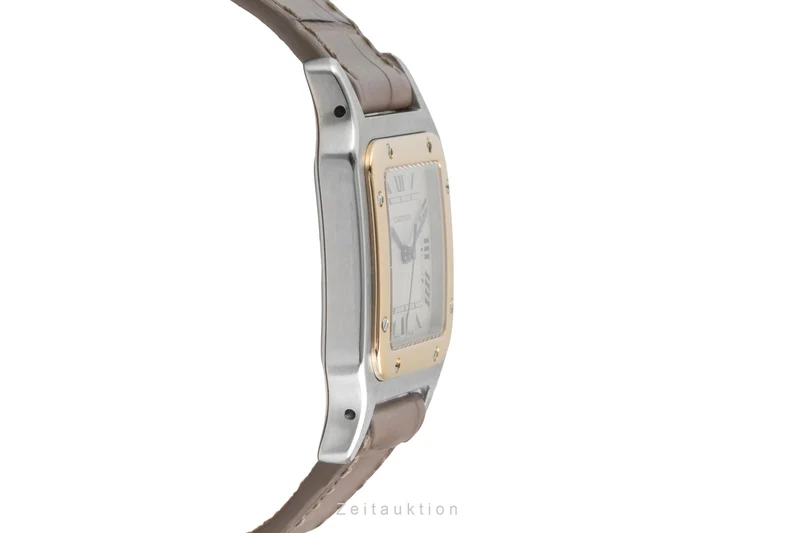 Cartier Santos steel / gold quartz women's watch W200114A [2600925]