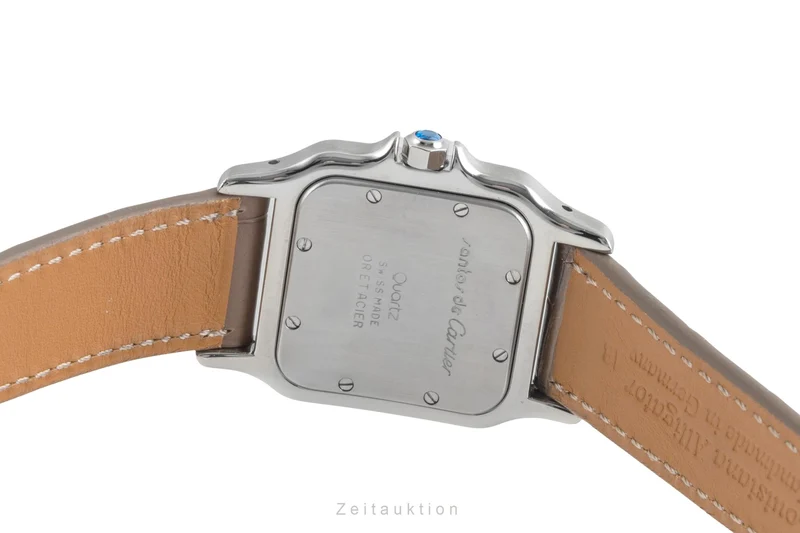 Cartier Santos steel / gold quartz women's watch W200114A [2600925]