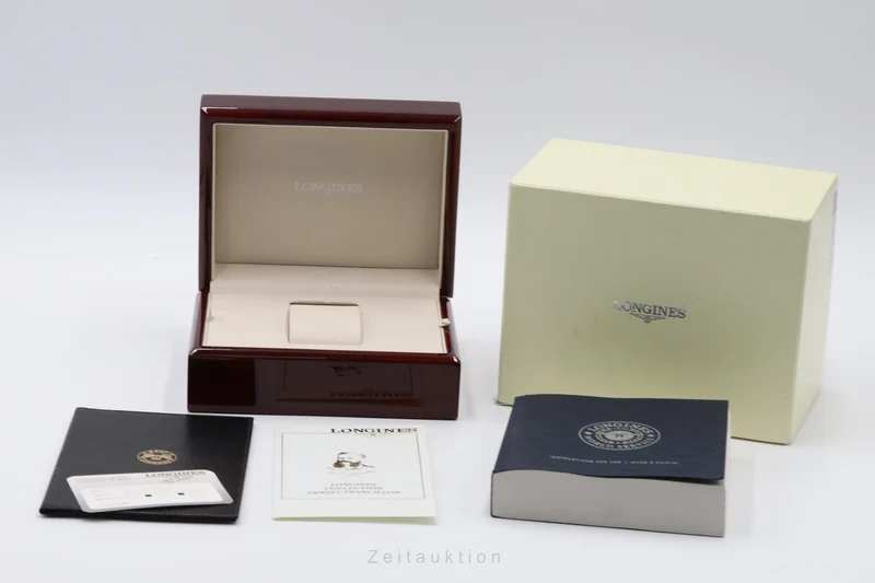 Longines Ernest Francillon chronograph 18 ct gold automatic men's watch L4.654.6 [2603902]