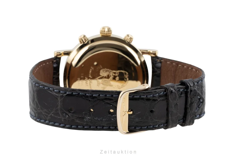 Longines Ernest Francillon chronograph 18 ct gold automatic men's watch L4.654.6 [2603902]