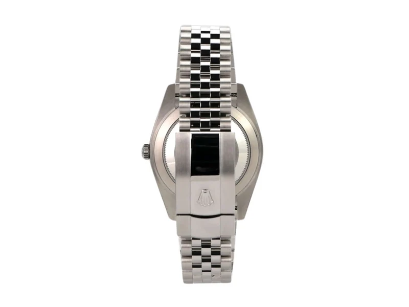 Rolex Datejust 41 Edelstahl 126300 Rhodium Römisch Jubile-Band