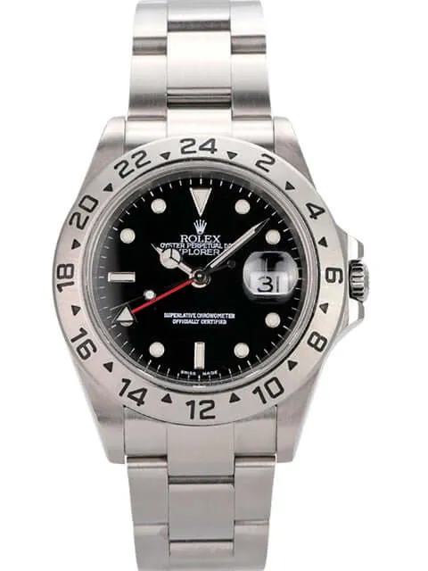 Rolex Explorer II Edelstahl 16570T Schwarz