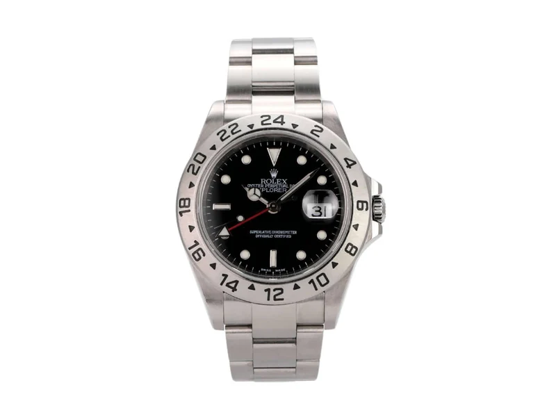 Rolex Explorer II Edelstahl 16570T Schwarz