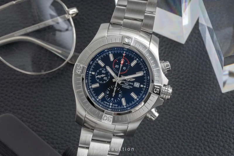 Breitling Super Avenger chronograph steel automatic men's watch A13375101B1A1 [2603880]