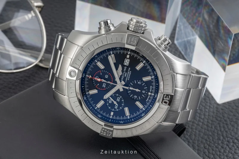 Breitling Super Avenger chronograph steel automatic men's watch A13375101B1A1 [2603880]