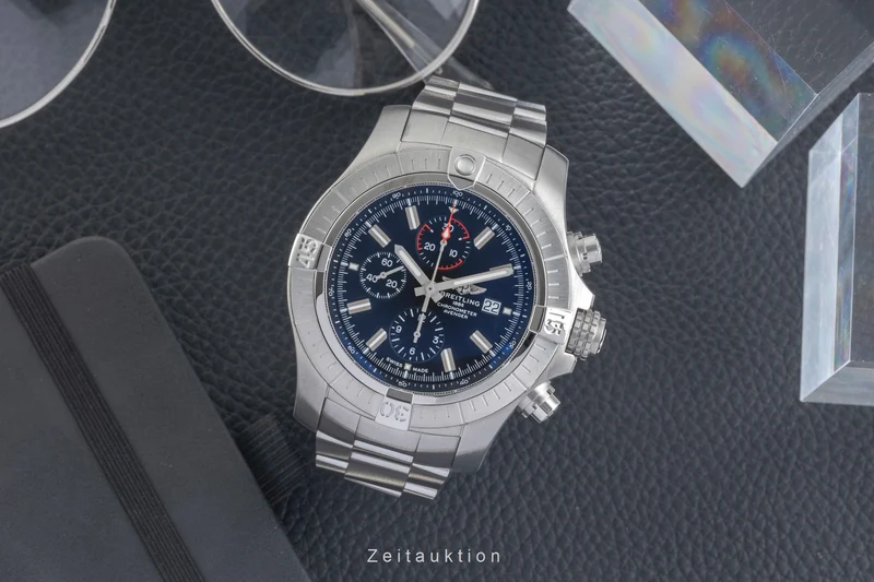 Breitling Super Avenger chronograph steel automatic men's watch A13375101B1A1 [2603880]