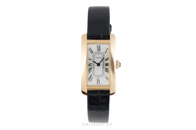 Cartier Tank Américaine 18 ct gold quartz women's watch WGTA0299 LP: 13700EUR [2604105]