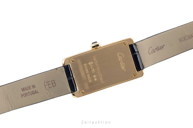 Cartier Tank Américaine 18 ct gold quartz women's watch WGTA0299 LP: 13700EUR [2604105]
