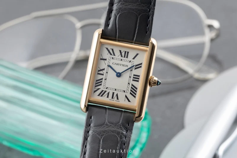 Cartier Tank 18 ct gold quartz unisex WGTA0067 LP: 13600EUR [2604118]