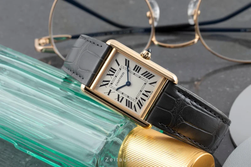 Cartier Tank 18 ct gold quartz unisex WGTA0067 LP: 13600EUR [2604118]