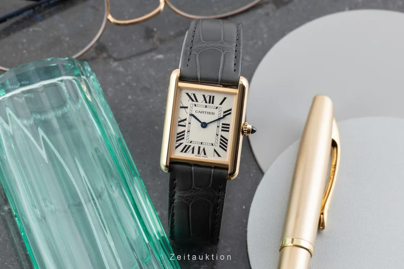 Cartier Tank 18 ct gold quartz unisex WGTA0067 LP: 13600EUR [2604118]