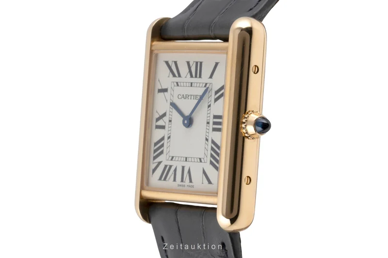 Cartier Tank 18 ct gold quartz unisex WGTA0067 LP: 13600EUR [2604118]