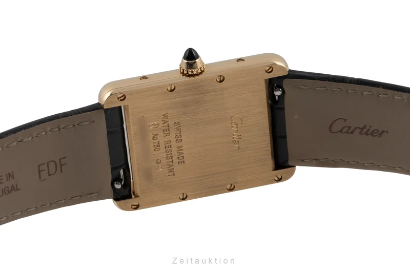 Cartier Tank 18 ct gold quartz unisex WGTA0067 LP: 13600EUR [2604118]