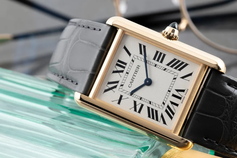 Cartier Tank 18 ct gold quartz unisex WGTA0067 LP: 13600EUR [2604118]