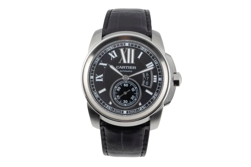Cartier Calibre de Cartier steel automatic men's watch W7100041 [2603922]
