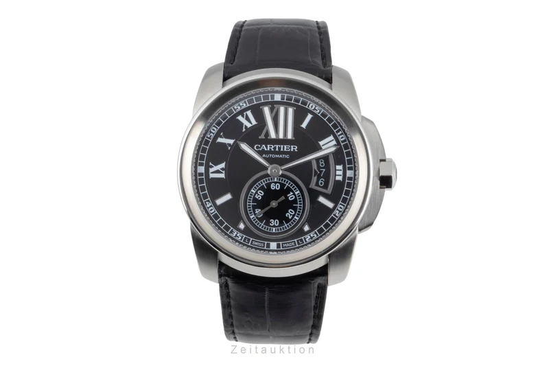 Cartier Calibre de Cartier steel automatic men's watch W7100041 [2603922]
