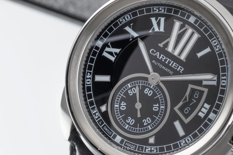 Cartier Calibre de Cartier steel automatic men's watch W7100041 [2603922]
