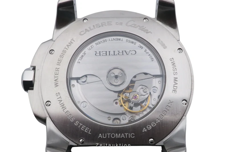 Cartier Calibre de Cartier steel automatic men's watch W7100041 [2603922]