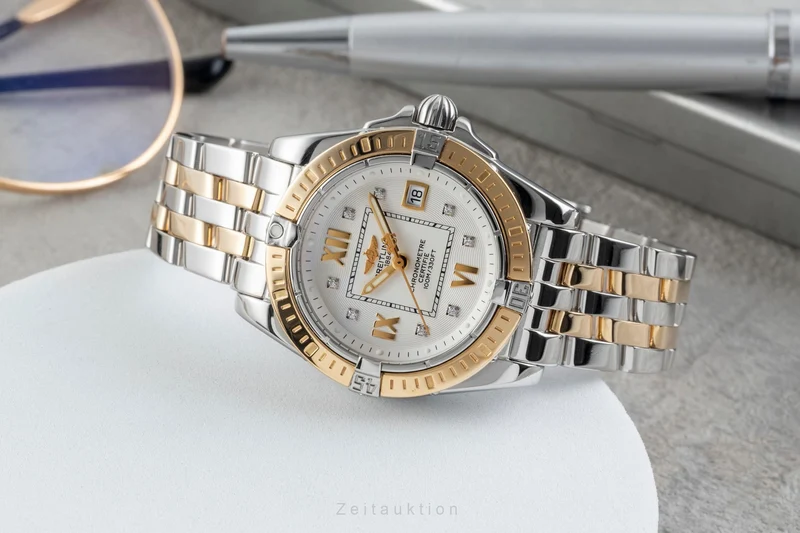 Breitling Cockpit steel / gold quartz women's watch D71356 [2603235]
