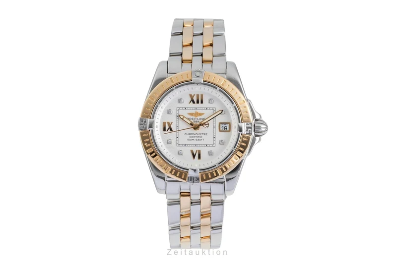 Breitling Cockpit steel / gold quartz women's watch D71356 [2603235]