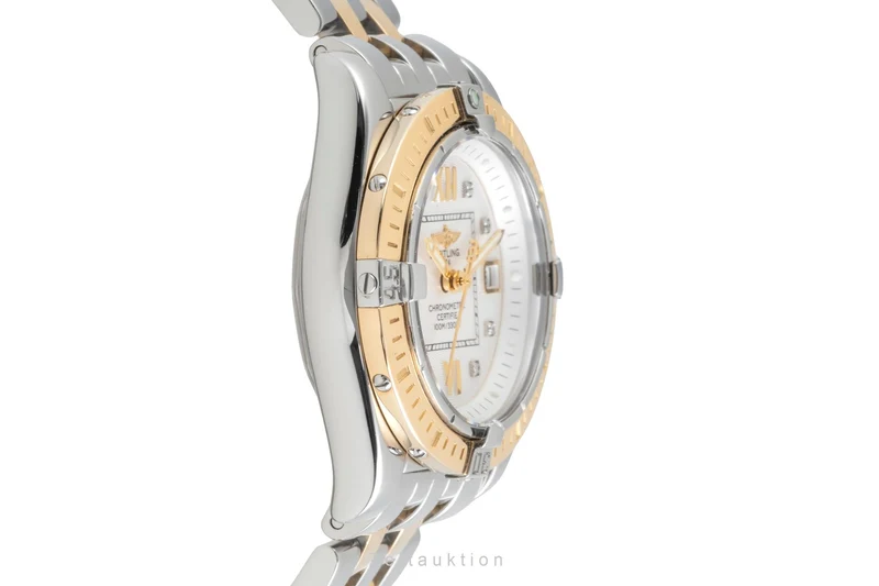 Breitling Cockpit steel / gold quartz women's watch D71356 [2603235]