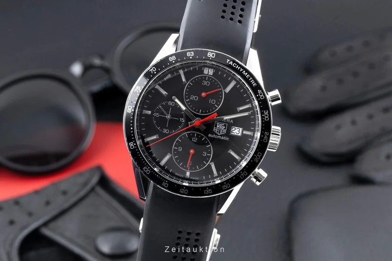 Tag Heuer Carrera chronograph steel automatic men's watch CV2014-2 [2603561]