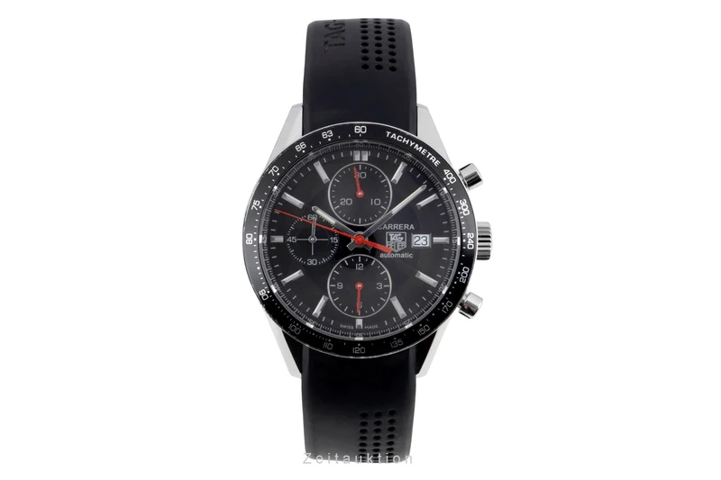 Tag Heuer Carrera chronograph steel automatic men's watch CV2014-2 [2603561]