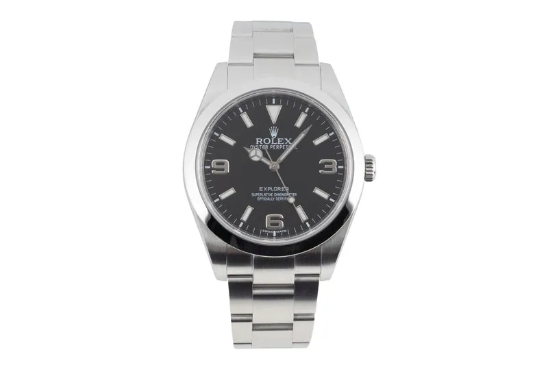 Rolex Explorer steel automatic men's watch 214270 [2604057]