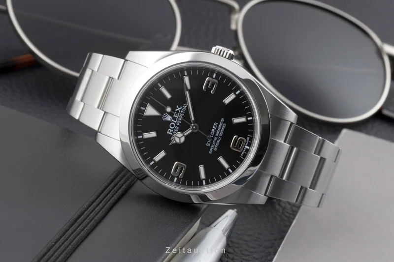 Rolex Explorer steel automatic men's watch 214270 [2604057]