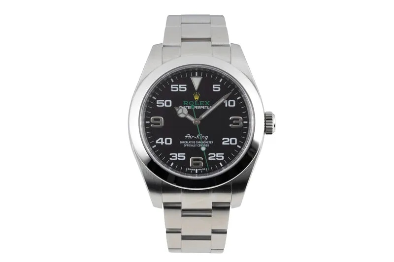 Rolex Air King steel automatic men's watch 116900 [2604164]