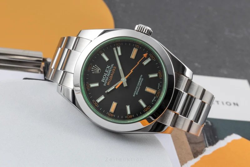 Rolex Milgauss steel automatic men's watch 116400GV [2604148]