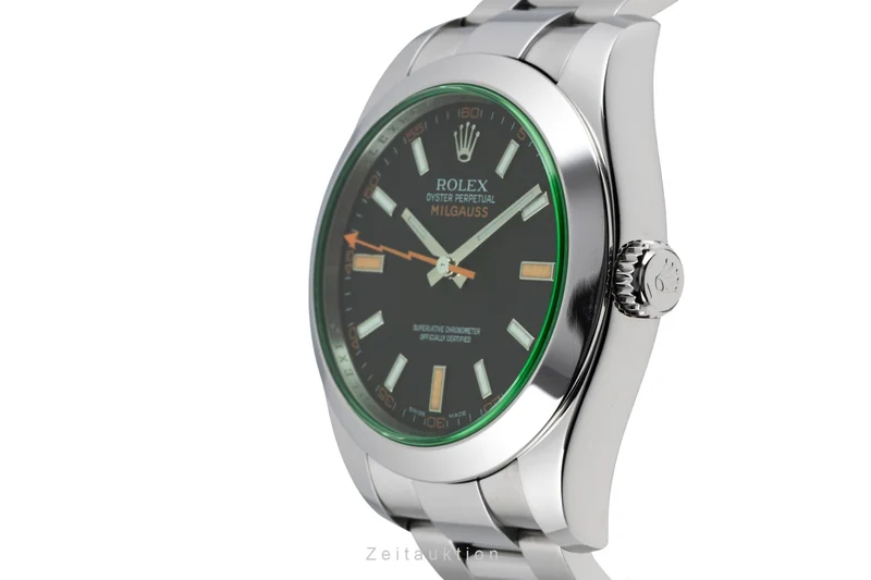 Rolex Milgauss steel automatic men's watch 116400GV [2604148]
