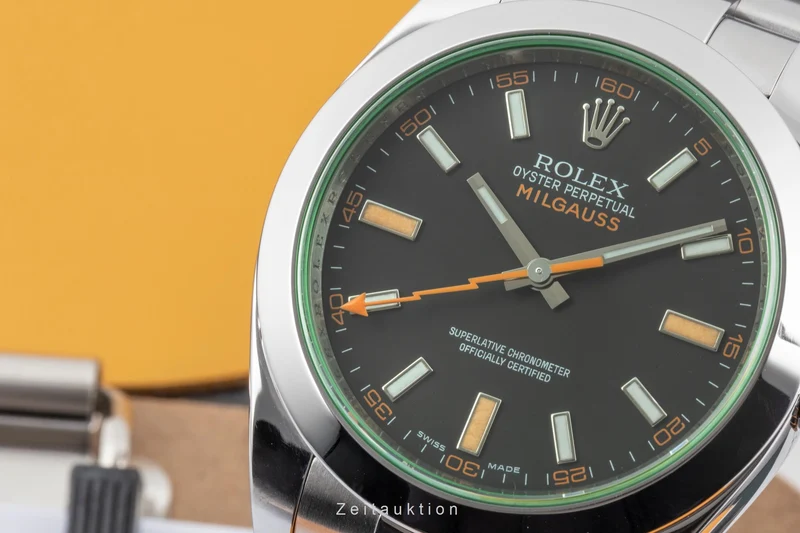 Rolex Milgauss steel automatic men's watch 116400GV [2604148]