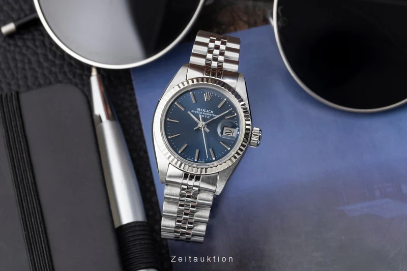 Rolex Lady Date steel / white gold automatic women's watch 6917 LP: 9000EUR Vintage [2604051]