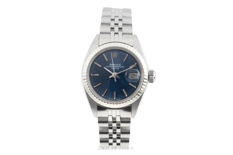Rolex Lady Date steel / white gold automatic women's watch 6917 LP: 9000EUR Vintage [2604051]