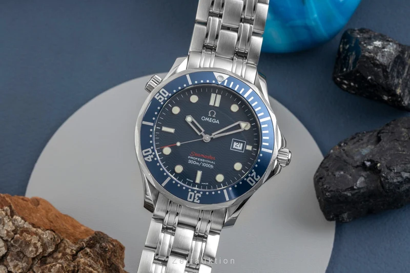 Omega Seamaster steel quartz men's watch 2221.80.00 [2602907]