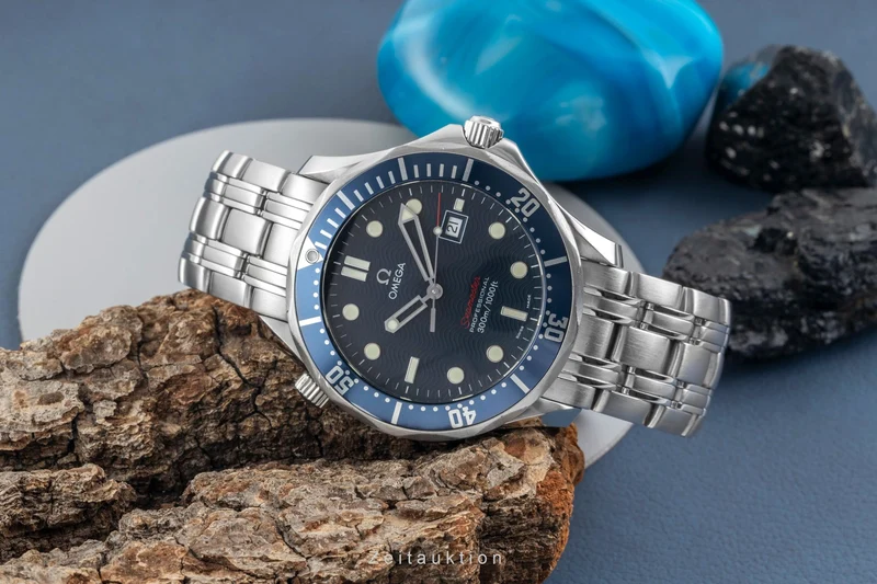 Omega Seamaster steel quartz men's watch 2221.80.00 [2602907]