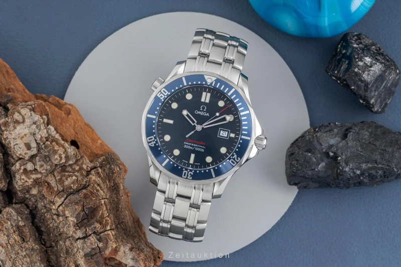 Omega Seamaster steel quartz men's watch 2221.80.00 [2602907]