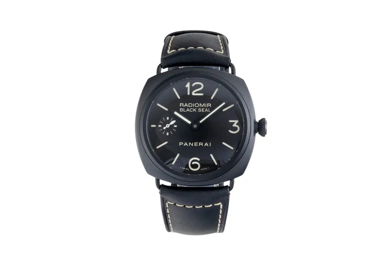 Panerai Black Seal ceramic / steel manual winding men's watch PAM00292 [2603934]