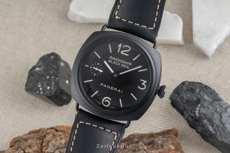 Panerai Black Seal ceramic / steel manual winding men's watch PAM00292 [2603934]