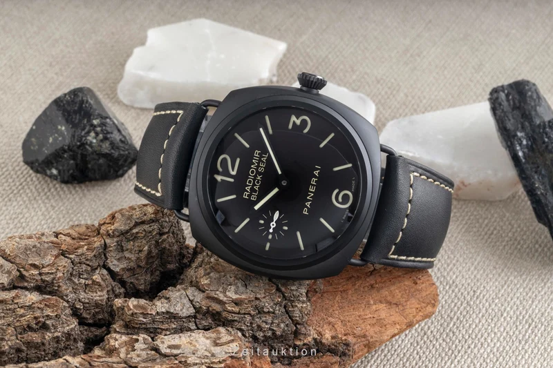 Panerai Black Seal ceramic / steel manual winding men's watch PAM00292 [2603934]
