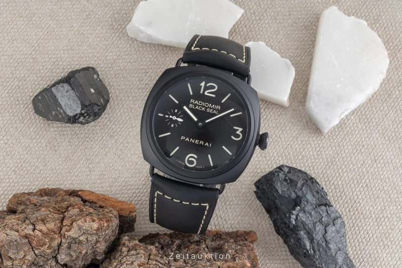 Panerai Black Seal ceramic / steel manual winding men's watch PAM00292 [2603934]