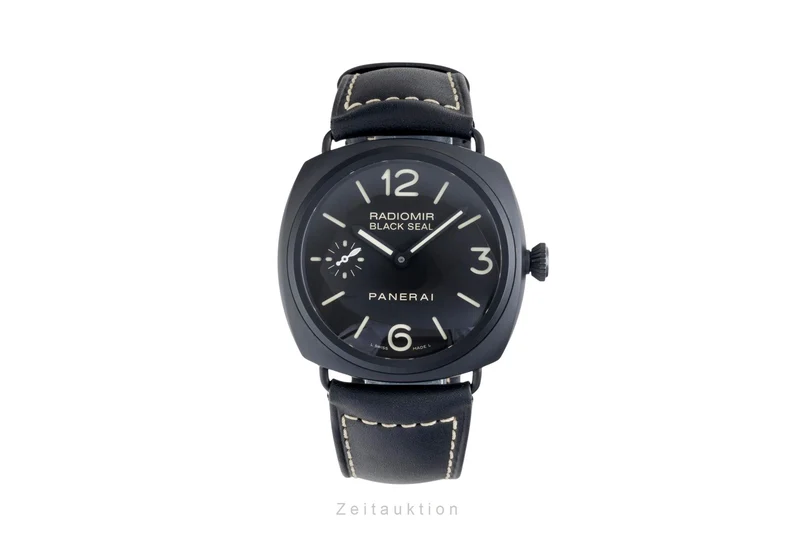 Panerai Black Seal ceramic / steel manual winding men's watch PAM00292 [2603934]