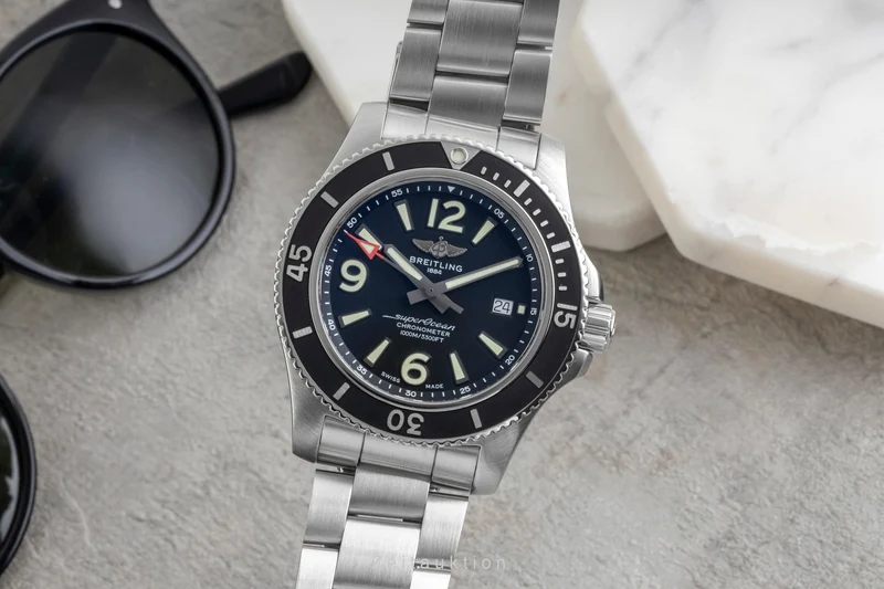 Breitling Superocean steel automatic men's watch A17367D71B1A1 [2604113]