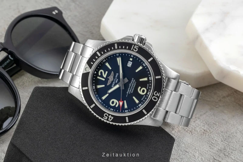 Breitling Superocean steel automatic men's watch A17367D71B1A1 [2604113]