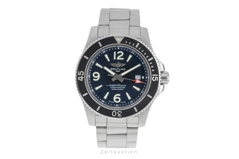 Breitling Superocean steel automatic men's watch A17367D71B1A1 [2604113]