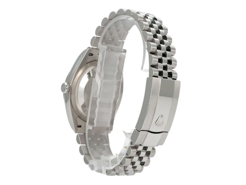 Rolex Datejust 36 Oystersteel Weißgold 126234 Blau Riffelmuster Jubile-Band