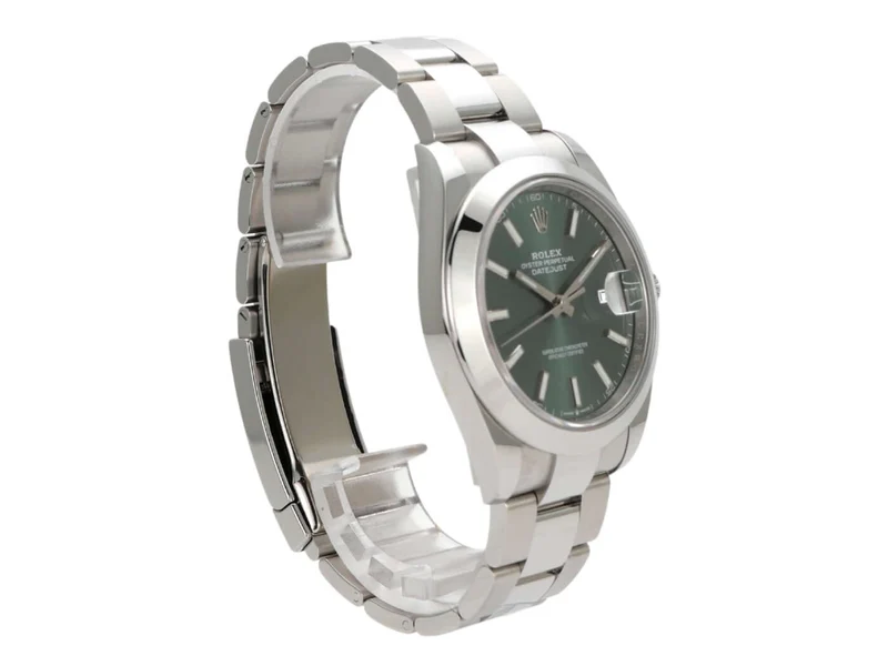 Rolex Datejust 41 Edelstahl 126300 Mintgrün