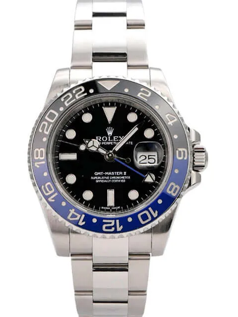 Rolex GMT-Master II Edelstahl 116710BLNR